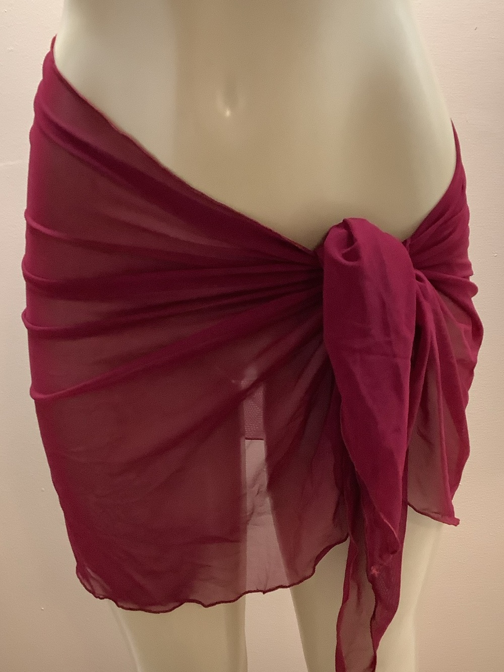 Zuliana Mesh Sarong Skirt. One Size. New With Tags.